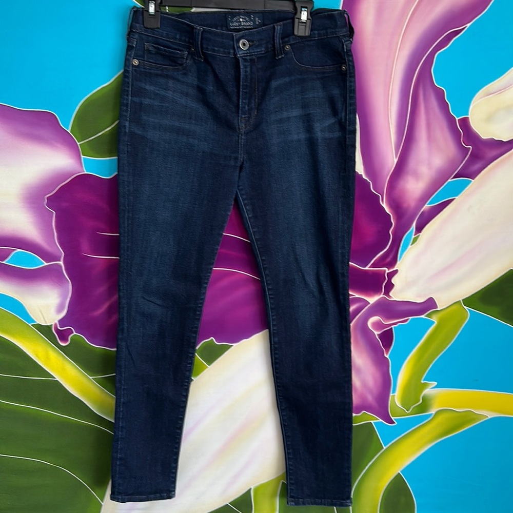 Dark blue Get Lucky Jeans!!